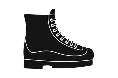 Boots icon, simple style