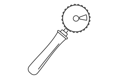 Honey tool icon, outline style