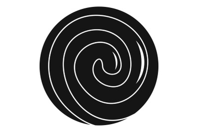 Gustard bakery icon, simple style