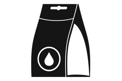 Washing detergent icon, simple style