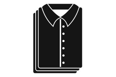 Clean shirts icon, simple style