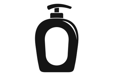 Soap gel dispenser icon, simple style