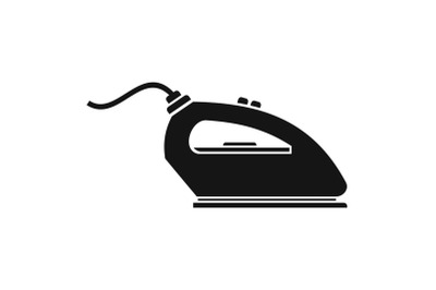 Iron icon, simple style