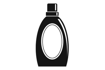 Wash clean bottle icon, simple style