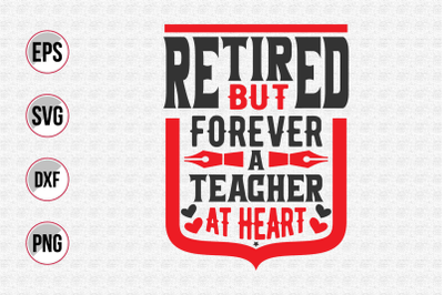 Teacher quotes typographic vector graphic.