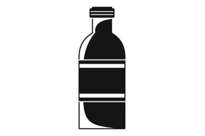 Tomato bottle icon, simple style