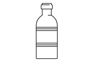 Tomato bottle icon, outline style