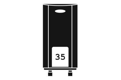 Boiler icon, simple style