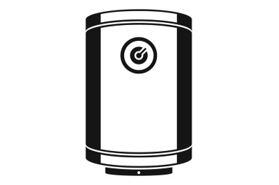 Boiler icon, simple style