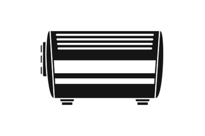 Home convector icon, simple style