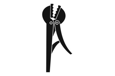Pliers icon, simple style