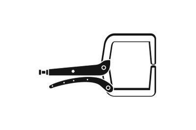 Electrical cable tool icon, simple style