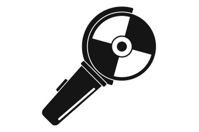 Angle grinder icon, simple style