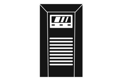 Electrical tool box icon, simple style