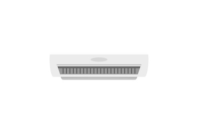 Office conditioner icon, flat style