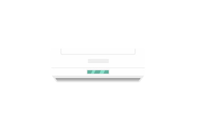 Apartment conditioner icon, flat style