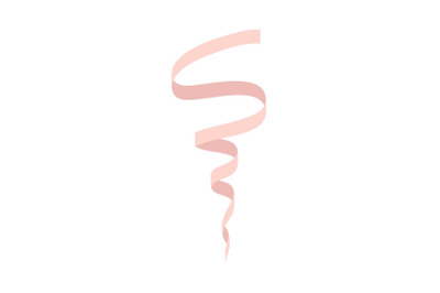 Creme serpentine icon, flat style