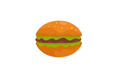 Hamburger icon, flat style