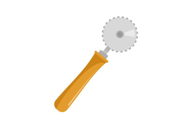 Cut tool icon, flat style