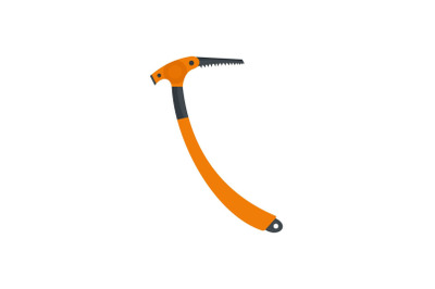 Hiking tool icon, flat style