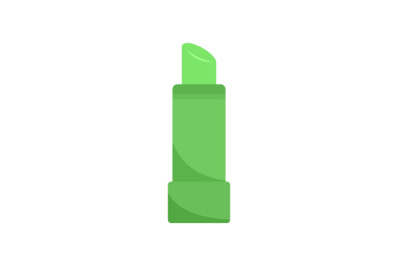 Aloe pomade icon, flat style