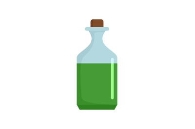 Aloe liquid icon, flat style