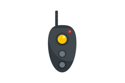 Remote controller icon, flat style