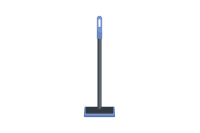 Sponge mop icon, flat style