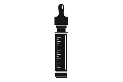 Vape dose icon, simple style