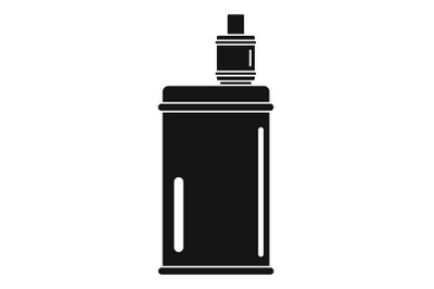 Vape mod icon, simple style
