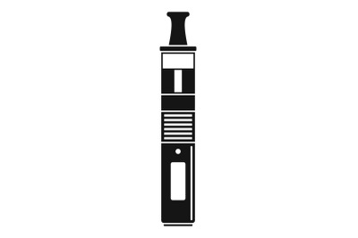 Vaping pen icon, simple style