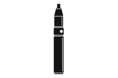 Electric cigar icon, simple style