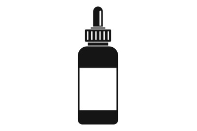 Vape liquid reserve icon, simple style