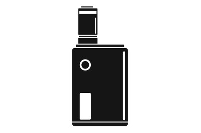 Vaping box icon, simple style