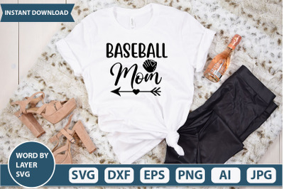 Baseball mom svg