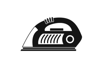 Iron icon, simple style
