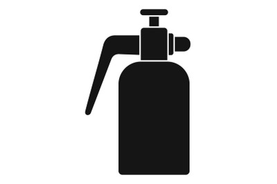 Garden spray bottle icon, simple style