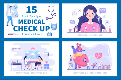 15 Medical Health Check up Background