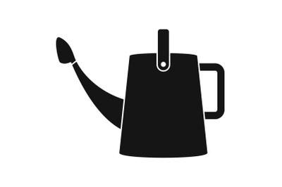 Water can icon, simple style
