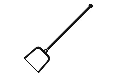 Garden shovel icon, simple style