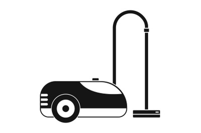 Wash vacuum cleaner icon, simple style