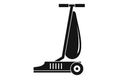 Commercial vacuum cleaner icon, simple style