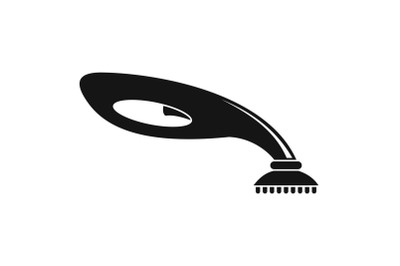 Hand vacuum cleaner icon, simple style