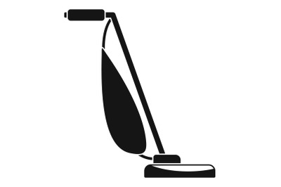 Stick vacuum cleaner icon, simple style