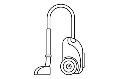 House vacuum cleaner icon, outline style