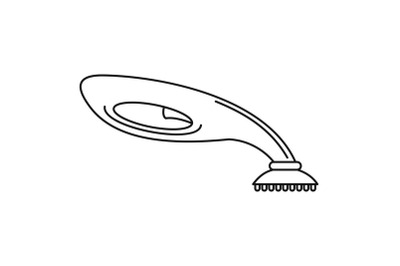 Hand vacuum cleaner icon, outline style