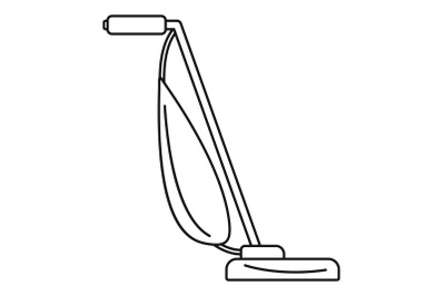 Stick vacuum cleaner icon, outline style