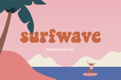 Surfwave | Handwritten font