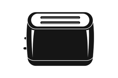 Toaster icon, simple style