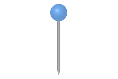 Office blue pointer icon, isometric style
